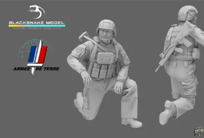 Picture of 1/35 FRENCH SOLDIER 5 35-FR-05 - BlackSnake 35-FR-05