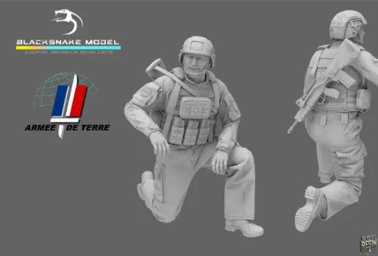 Picture of 1/35 FRENCH SOLDIER 5 35-FR-05 - BlackSnake 35-FR-05