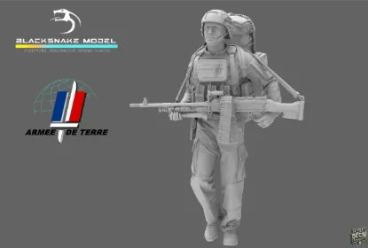 Picture of 1/35 FRENCH SOLDIER 10 35-FR-10 - BlackSnake 35-FR-10