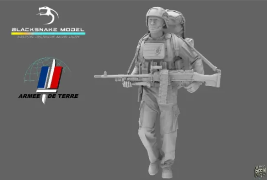 Picture of 1/35 FRENCH SOLDIER 10 35-FR-10 - BlackSnake 35-FR-10