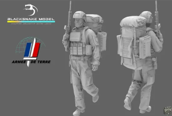 Picture of 1/35 FRENCH SOLDIER 11 35-FR-11 - BlackSnake 35-FR-11