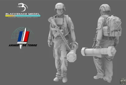 Picture of 1/35 FRENCH SOLDIER 14 35-FR-14 - BlackSnake 35-FR-14