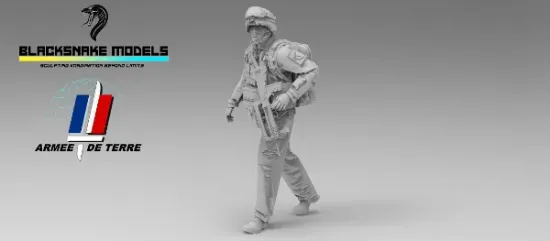 Picture of 1/35 FRENCH SOLDIER 16 35-FR-16 - BlackSnake 35-FR-16