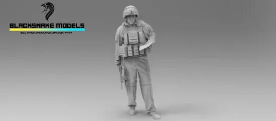 Picture of 1/35 FRENCH SOLDIER 19 35-FR-19 - BlackSnake 35-FR-19
