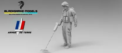 Picture of 1/35 FRENCH SOLDIER 26 35-FR-26 - BlackSnake 35-FR-26