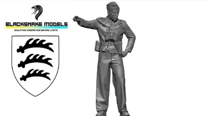 Picture of 1/35 PANZERGRENADIER TANK CREW 35-PZ-01 - BlackSnake 35-PZ-01