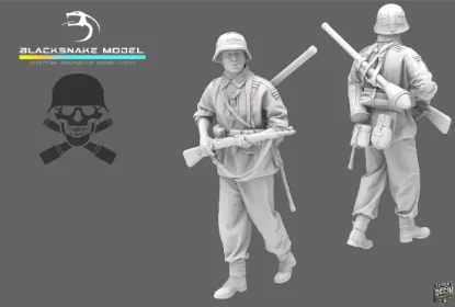 Picture of 1/35 WAFFEN WW2 35-WAF-04 - BlackSnake 35-WAF-04 - Waffen_04