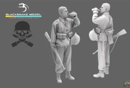 Picture of 1/35 WAFFEN WW2 35-WAF-10 - BlackSnake 35-WAF-10 - Waffen-10