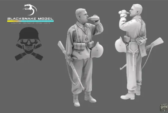 Picture of 1/35 WAFFEN WW2 35-WAF-10 - BlackSnake 35-WAF-10 - Waffen-10