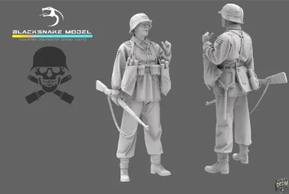 Picture of 1/35 WAFFEN WW2 35-WAF-12 - BlackSnake 35-WAF-12 - Waffen-12