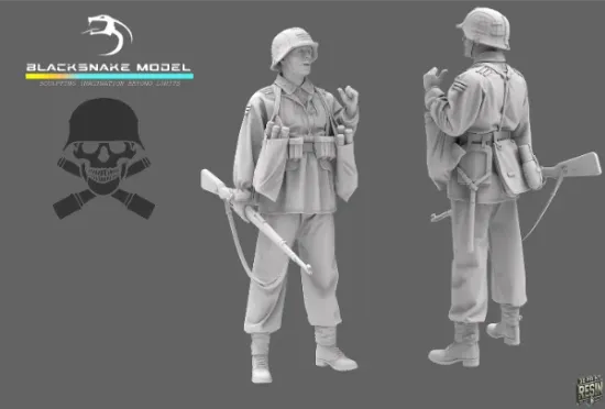 Picture of 1/35 WAFFEN WW2 35-WAF-12 - BlackSnake 35-WAF-12 - Waffen-12