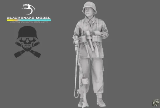 Picture of 1/35 WAFFEN WW2 35-WAF-14 - BlackSnake 35-WAF-14 - Waffen-14