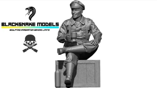 Picture of 1/35 WAFFEN WW2 35-WAF-21 - BlackSnake 35-WAF-21 - Waffen-21