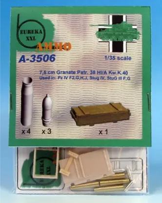 Picture of 1/35 7.5 cm Gr. Patr. 38 HlB Kw. K. 40 L/43 and L/48 (HEAT) - Eureka XXL A-3506