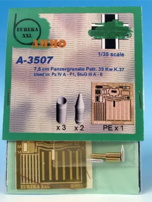 Picture of 1/35 7.5 cm Pzgr. Patr.39 Kw.K.37 L/24  (APCBC) - Eureka XXL A-3507