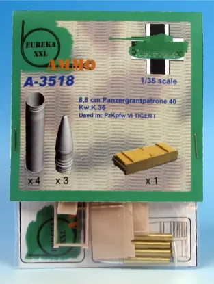 Picture of 1/35 8.8 cm Panzergranatpatrone  40 KwK 36  (APCR) - Eureka XXL A-3518