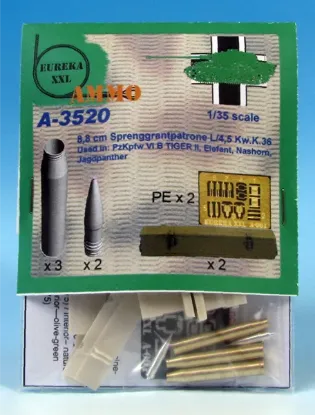 Picture of 1/35 8.8 cm Sprenggranatpatrone L/4.5 Flak 41 (HE) - Eureka XXL A-3520