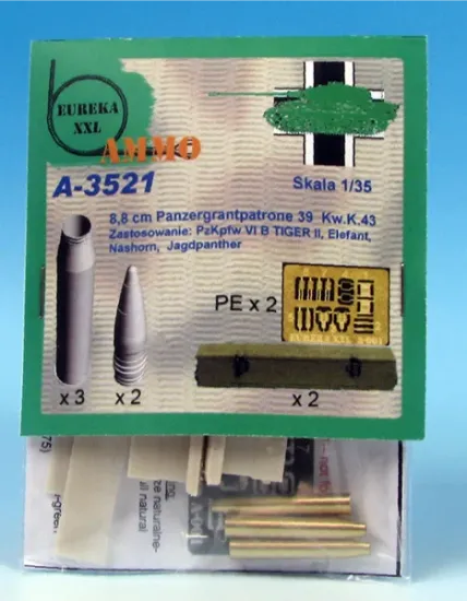 Picture of 1/35 8.8 cm Pnzergranatpatrone  39/43 KwK 43   (APCBC) - Eureka XXL A-3521