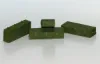 Picture of 1/35 Wooden ammo boxes for 12,8 cm Pjk.44/Kw.K.44  (SPG Jagdtiger and Maus Tank)  - Eureka XXL E-017