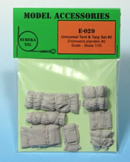 Picture of 1/35 Universal Tent & Tarp Set #2(any country, any era) in 1/35 scale - Eureka XXL E-029