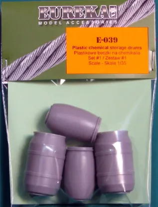 Picture of 1/35 Plastic chemical storage drums Set#1 - Eureka XXL E-039