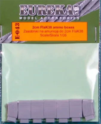 Picture of 1/35 German 2cm Flak 38 Ammo Boxes and Magazines - Eureka XXL E-043