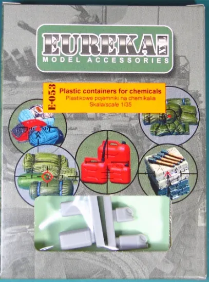 Picture of 1/35 Plastic containers for chemicals - Eureka XXL E-053