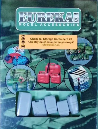 Picture of 1/35 Chemical Storage Containers #1 - Eureka XXL E-066