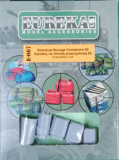 Picture of 1/35 Chemical Storage Containers #2 - Eureka XXL E-067