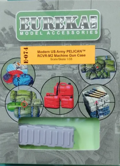 Picture of 1/35 Modern US Army PELICAN™ M2-RCVR Machine Gun Case - Eureka XXL E-074