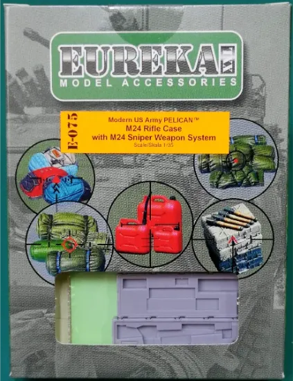 Picture of 1/35 US Army PELICAN™ M24 Rifle Cases (M24 Sniper Weapon System) - Eureka XXL E-075