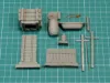 Picture of 1/35 Wooden water well with wooden bucket, wooden barrel and wooden manger.  - Eureka XXL ED-3505