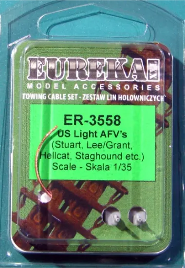 Picture of 1/35 Towing cables for light Allied AFVs - Eureka XXL ER-3558