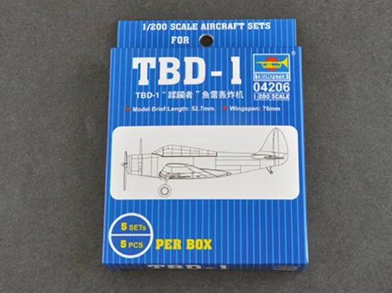 Picture of 1/200 TBD-1 (Douglas TBD-1 Devastator) - TRUMPETER 04206