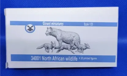 Picture of 1/35 North African wildlife - Glowel Miniatures 34001