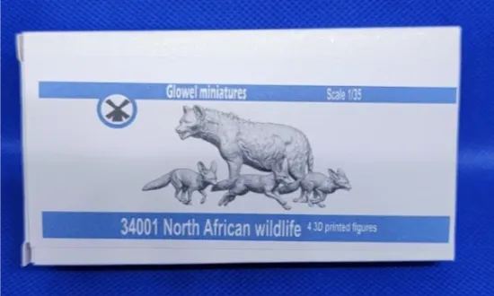 Picture of 1/35 North African wildlife - Glowel Miniatures 34001