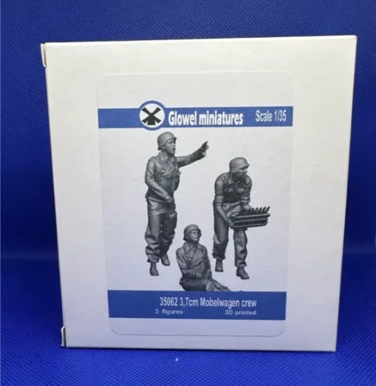 Picture of 1/35 3,7cm Mobelwagen crew - Glowel Miniatures 35062