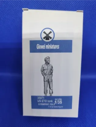 Picture of 1/35 US ETO tank crewman no.2 - Glowel Miniatures 35071