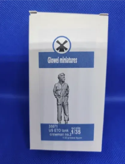 Picture of 1/35 US ETO tank crewman no.2 - Glowel Miniatures 35071