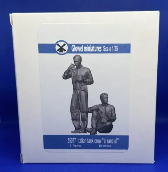 Picture of 1/35 Italian tank crew "al rancio!" - Glowel Miniatures 35077