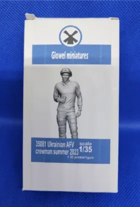 Picture of 1/35 Ukrainian AFV crewman summer 2023 - Glowel Miniatures 35081