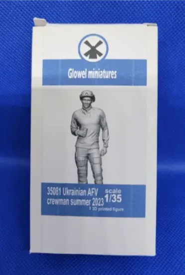 Picture of 1/35 Ukrainian AFV crewman summer 2023 - Glowel Miniatures 35081