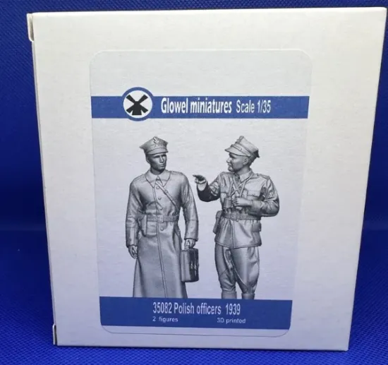 Picture of 1/35 Polish officers september 1939 - Glowel Miniatures 35082