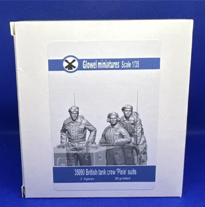 Picture of 1/35 British tank crew 'Pixie' suits - Glowel Miniatures 35090