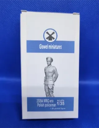 Picture of 1/35 WW2-era Polish policeman - Glowel Miniatures 35094