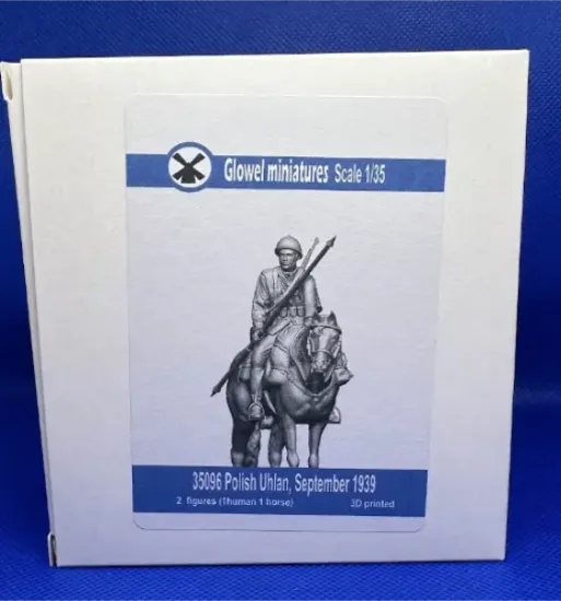 Picture of 1/35 Polish Uhlan, September 1939 - Glowel Miniatures 35096