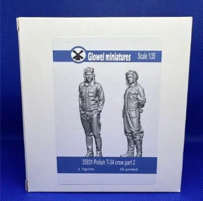 Picture of 1/35 Polish T-34 crew part 2 - Glowel Miniatures 35931