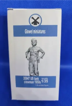 Picture of 1/35 US tank crewman 1950s - Glowel Miniatures 35947