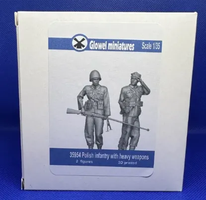 Picture of 1/35 Polish infantry with heavy weapons - Glowel Miniatures 35954