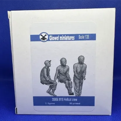 Picture of 1/35 M18 Hellcat crew - Glowel Miniatures 35956